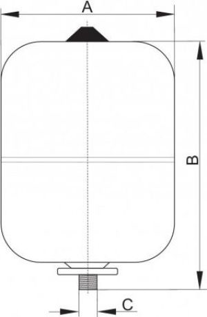 Hydroland Naczynie wzbiorcze przeponowe CWU 12L Ibaiondo (NP.CWU.12.IB) 2