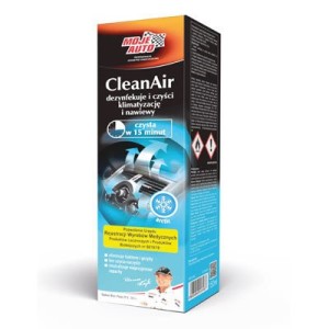 Moje Auto Clean Air to środek do odświeżania nawiewów i klimatyzacji. 1