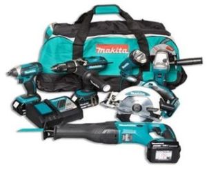 Makita Makista zestaw 18V DTD152 + DHP451 + DJR186 + DGA452 + 3 x 5,0Ah LI-ION (DLX6043T) 1