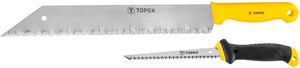 Topex (Piła do płyt gipsowo-kartonowych i nóż do wełny mineralnej, zestaw 2 szt.) - 10A725 1