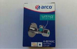 Arco Zawór kątowy Nov Mac antykamienny 1/2"x3/8"  (NOV77MAC) 5