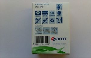 Arco Zawór kątowy Nov Mac antykamienny 1/2"x1/2"  (NOV92MAC) 6