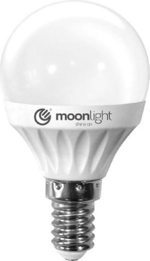Moonlight LED żarówka E14, 5W (40W) 405lm, 6000k, barwa zimna (ML-G45-5W-ZB) 1