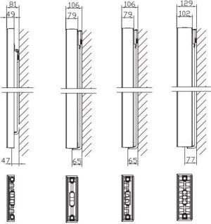 Stelrad Grzejnik Vertex Plan Typ 22 1600 x 300mm 828W 2