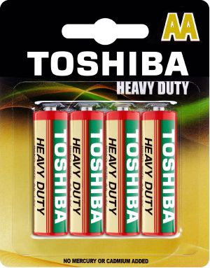Toshiba Bateria Heavy Duty AA / R6 4 szt. 1