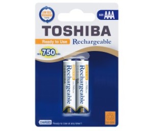 Toshiba Akumulator AAA / R03 750mAh 2szt. 1