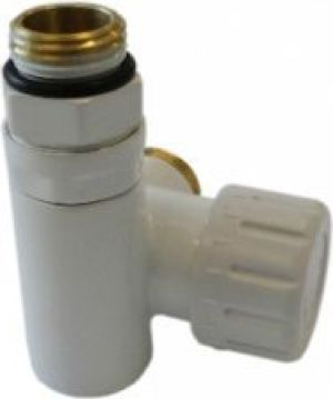 Schlosser Trójnik termostatyczny do grzałki lewy biały (604900005) 1