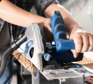 Pilarka tarczowa Scheppach PL55 + SZYNA 2x700mm 1200 W 160 mm 7