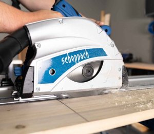 Pilarka tarczowa Scheppach PL55 + SZYNA 2x700mm 1200 W 160 mm 8