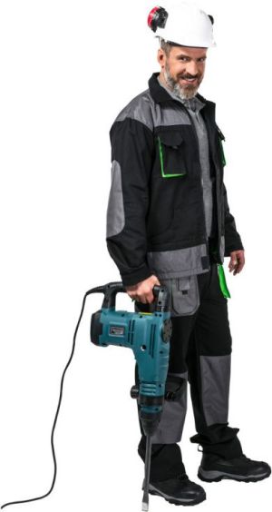 Lahti Pro Bluza robocza bawełniana czarno-zielona rozmiar L (L4040752) 4