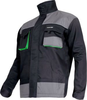 Lahti Pro Bluza robocza bawełniana czarno-zielona rozmiar XXXL (L4040760) 2