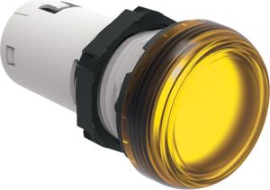 Lovato Electric Lampka sygnalizacyjna LED jednoczęściowa żółta 12V AC / DC (LPMLA5) 1