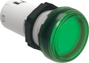 Lovato Electric Lampka sygnalizacyjna LED jednoczęściowa zielona 24V AC / DC (LPMLB3) 1