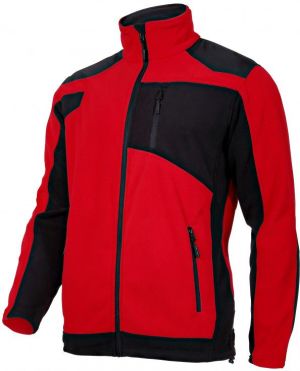 Lahti Pro Bluza polarowa ze wzmocnieniami czerwono-czarna XL (L4011504) 1