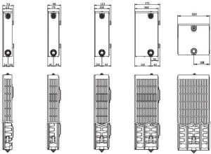 Stelrad Grzejnik Planar Style Typ 22 900 x 800mm 1445W (PS22080) 5