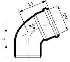 Magnaplast Kolano Ultra dBB 75/15 (146340) 2