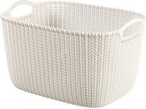 Kosz na pranie Curver Knit 19L kremowy (50348) 1