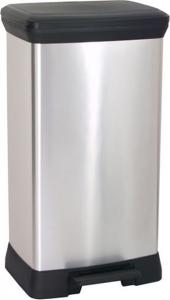 Kosz na śmieci Curver na pedał srebrny (45906) 2