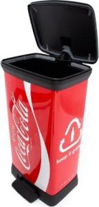 Kosz na śmieci Curver Kosz na śmieci z pedałem Coca-Cola 50L (46812) 1