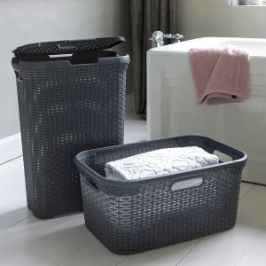Kosz na pranie Curver Kosz na bieliznę Style 40L | Brązowy 2