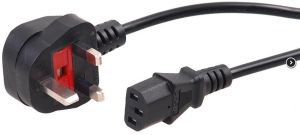 Kabel zasilający Maclean Kabel zasilający 3 pin 1,5M wtyk GB MCTV-806 (42160) 1