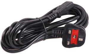 Kabel zasilający Maclean Kabel zasilający 3 pin 1,5M wtyk GB MCTV-806 (42160) 4