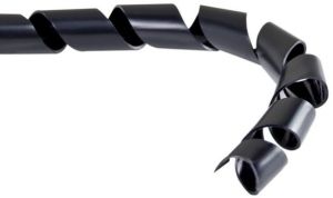 Organizer Maclean Spirala na przewody Czarny 1 sztuka  (43132) 2