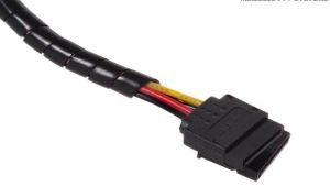 Organizer Maclean Spirala na przewody Czarny 1 sztuka  (43132) 3