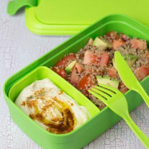 Curver Pojemnik ze sztućcami Lunch&Go fioletowy 2