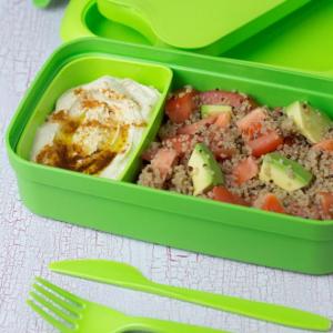 Curver Pojemnik ze sztućcami Lunch&Go fioletowy 3