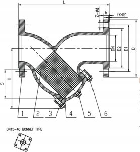 IDMAR OSADNIK KOŁNIERZOWY TYPU „Y” FAF 2500 FIG. 821 DN 100 - APF100FAF2500.1 2