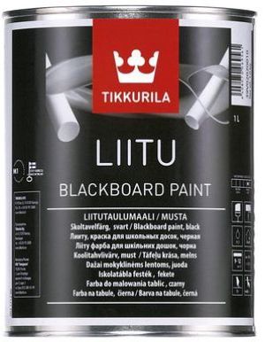 Tikkurila Liitu farba tablicowa czarna 0,33 l 1