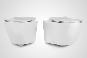 Miska WC Massi Decos Rimless wisząca Easy Clean (MSM-0003SLIM) 6