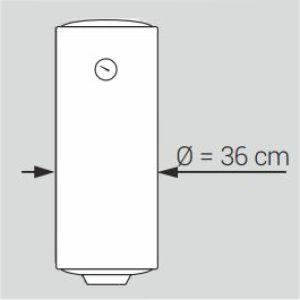 Bojler Kospel Ogrzewacz pojemnościowy OSV.ECO Slim 2kW 50L (OSV.ECO-50.SLIM.PL) 2