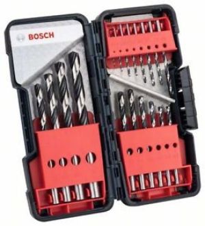 Wiertło Bosch do metalu HSS walcowe 1,5 2 7 4,5 4 5,5 5 1 3 2,5 3,5 6 10 8 9mm zestaw (2608577350) 1