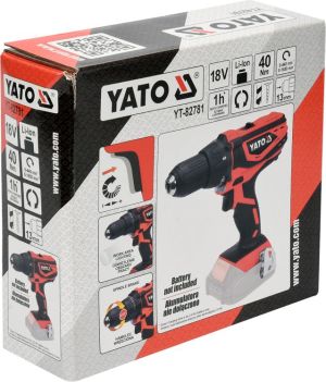 Wiertarko-wkrętarka Yato YT-82781 18 V 3