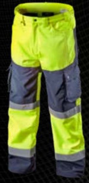 Neo Spodnie robocze ostrzegawcze softshell żółte rozmiar S (81-750-S) 1