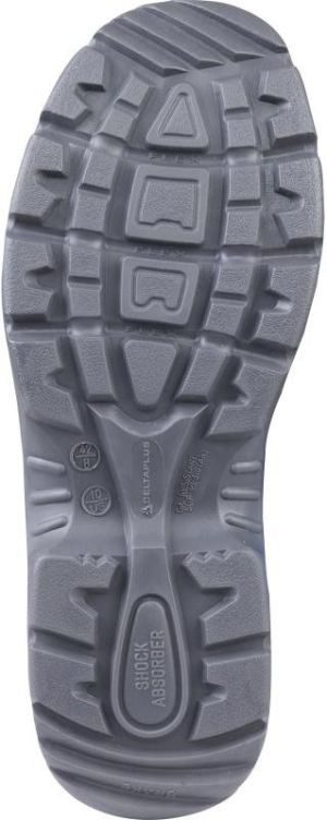 Delta Plus Trzewiki robocze skórzane gładkie amagnetyczne czarne rozmiar 41 (SANTAS3NO41) 2