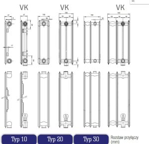 Stelrad Grzejnik Accord Typ 20 600 x 400mm 332 W (A20040) 4