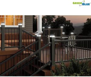 GreenBlue Lampa solarna na słupek LED 60*40 (GB125) 3