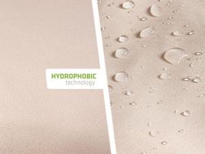 GreenBlue Żagiel ogrodowy zacieniacz UV poliester 3,6m trójkąt kremowy hydrofobowa powierzchnia - GB500 2