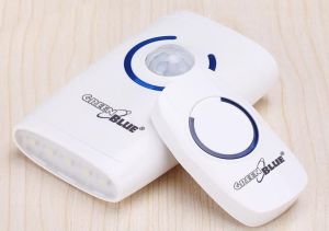 GreenBlue Dzwonek bezprzewodowy 4w1 36 melodii 150m dzwonek, alarm, czujnik ruchu, latarka (GB110) 5