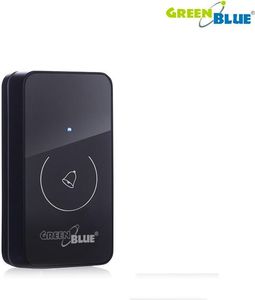 GreenBlue nadajnik do dzwonka bezprzewodowego czarny (GB113) 3