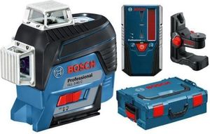 Bosch BOSCH LASER LINIOWY 3-PŁASZCZYZNOWY GLL 3-80 C + UCHWYT BM 1 + ODBIORNIK LR6 + L-BOXX B06159940KY - 06159940KY 1