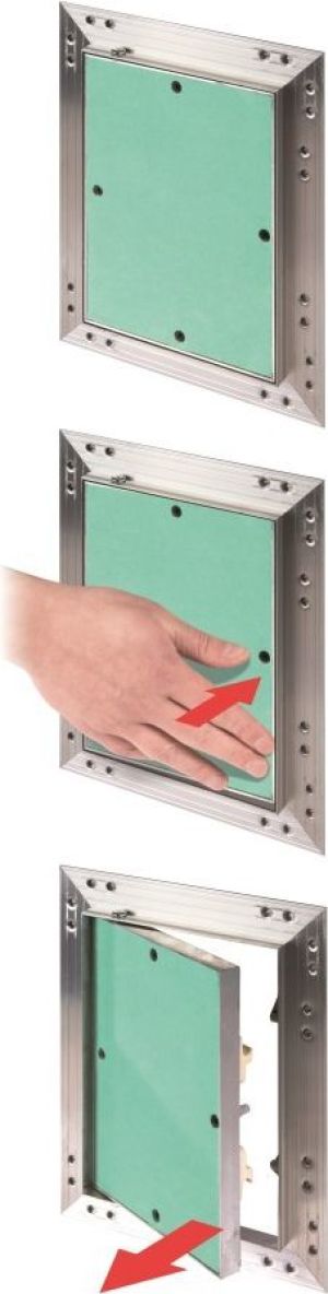 AWENTA Klapa rewizyjna aluminiowa 400 x 600 x 12,5mm (KRAL13) 4