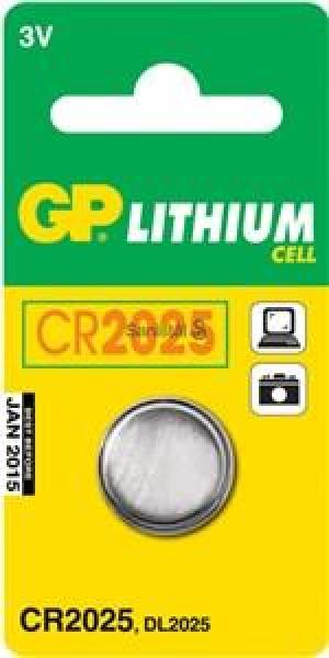 GP Bateria Cell CR2025 1szt. 1