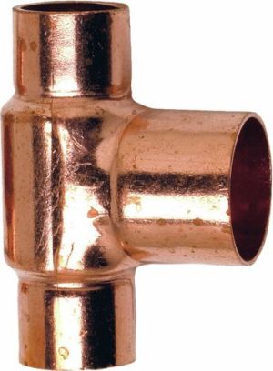 Conex Trójnik redukcyjny miedziany 22 x 18 x 18mm (5130022018018) 1