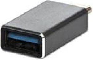 Adapter USB USB-A - USB-C Srebrny 2