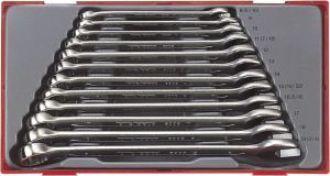 Teng Tools Zestaw kluczy płasko-oczkowych 8 - 19mm 12szt. (27560101) 2