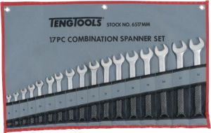 Teng Tools Zestaw kluczy płasko-oczkowych 6 - 22mm 17szt. (167170109) 1